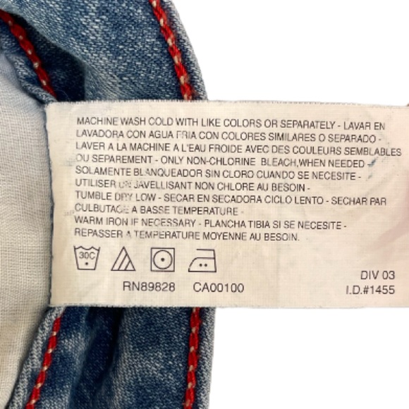 Slimming Look Boot Cut Stretch Jeans Gloria Vanderbilt Plus Size 18W Light Wash - Picture 11 of 16